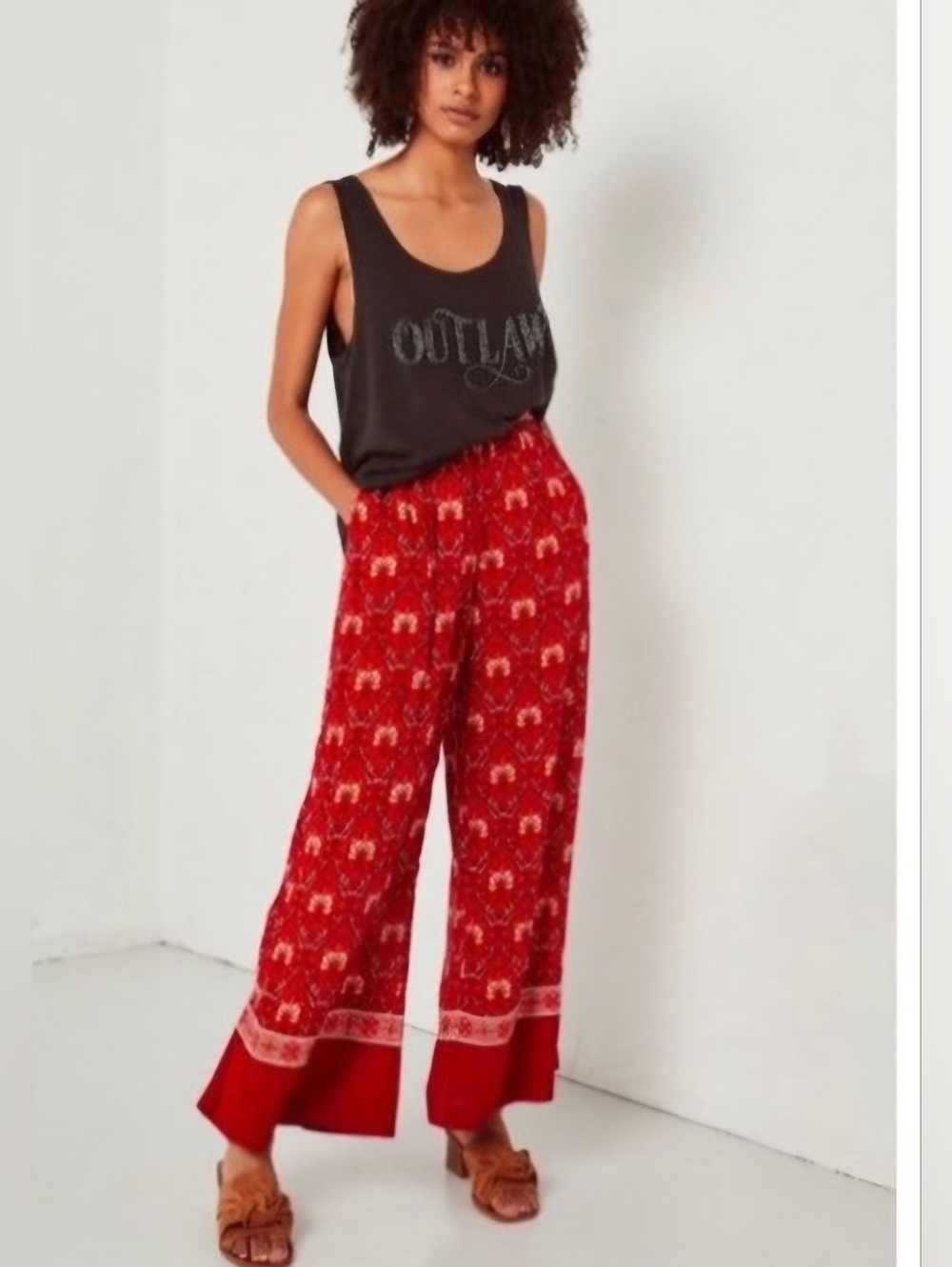 Spell And The Gypsy Collective Jewel Palazzo Wide Leg Pants